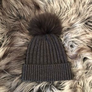 Icelandic Fur Pom Beanie